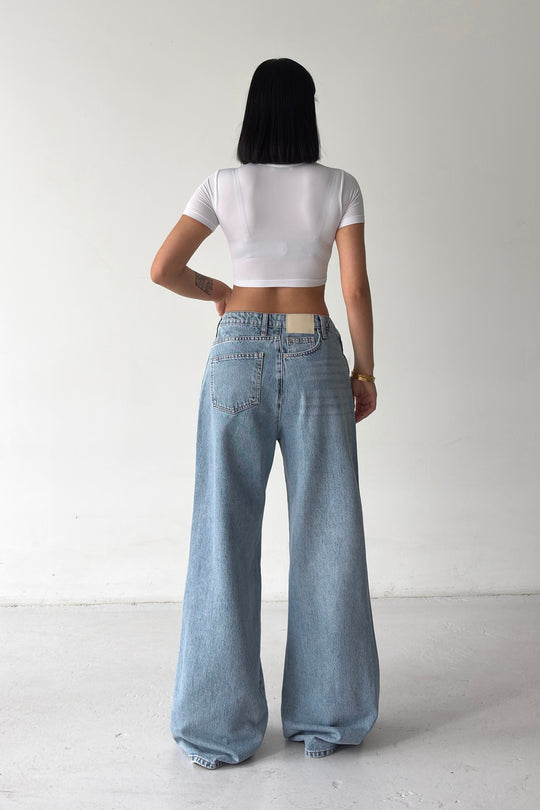 Routines Side Waist Detail Jeans 2351-1 - ROUTINES