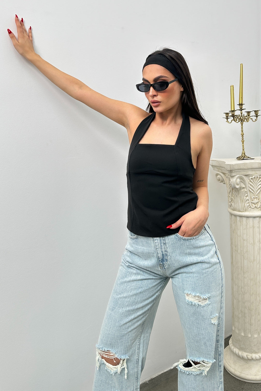 Routines Strap Top - Black 52215033 - ROUTINES