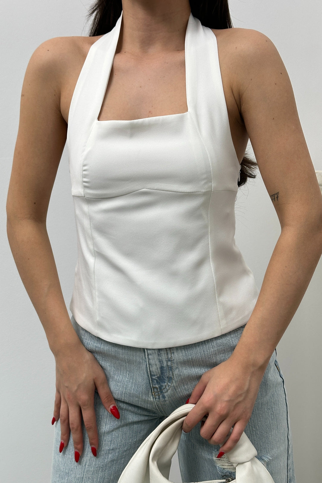 Routines Strap Top - White 52215033 - ROUTINES