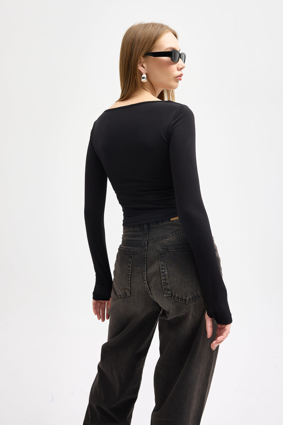 Routines Stretch Crop Top - Black 10133 - ROUTINES