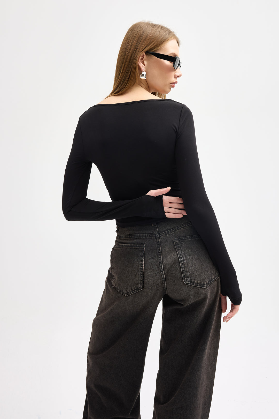Routines Stretch Crop Top - Black 10133 - ROUTINES