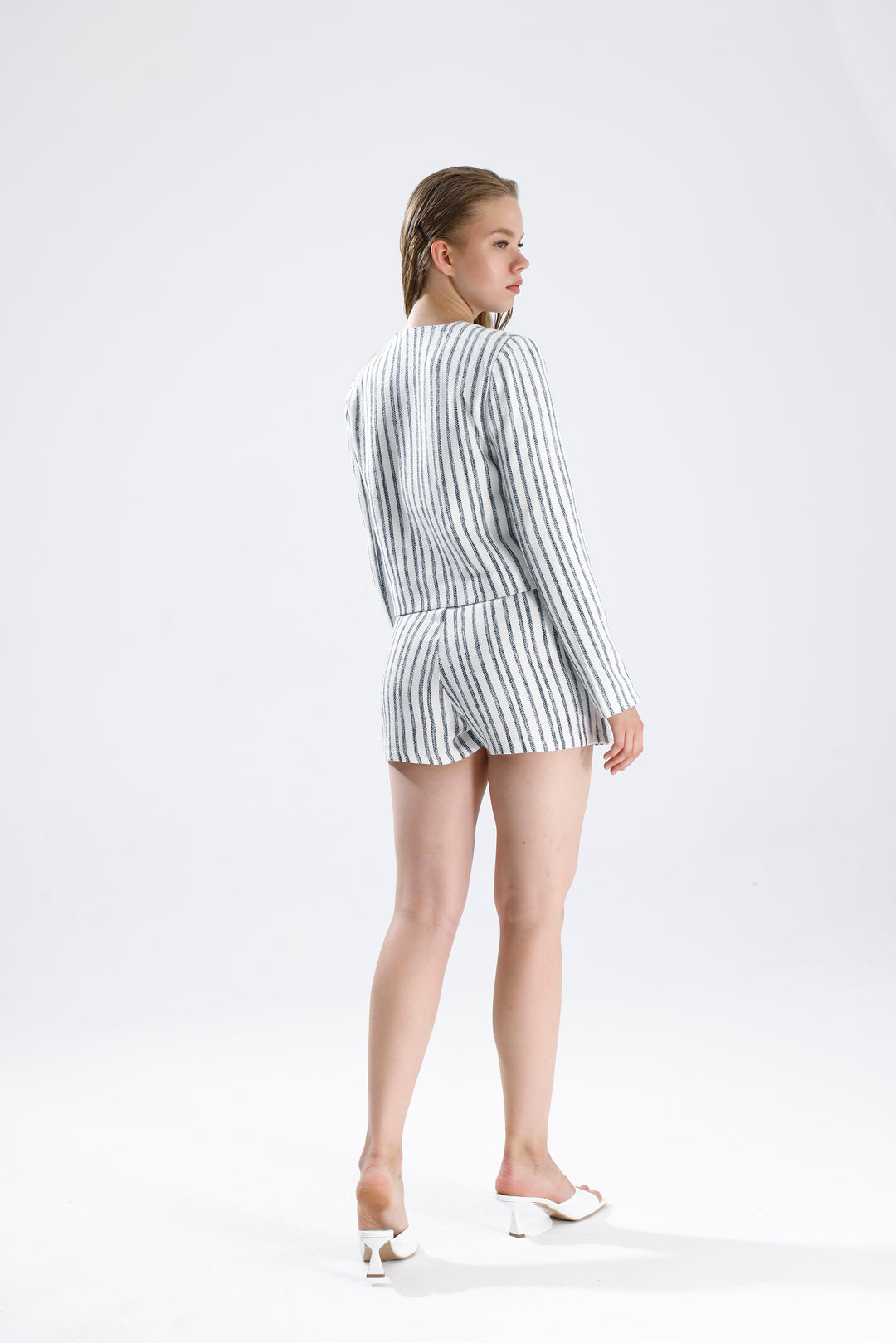 Routines Striped Two Piece Skort Set 9481 - ROUTINES