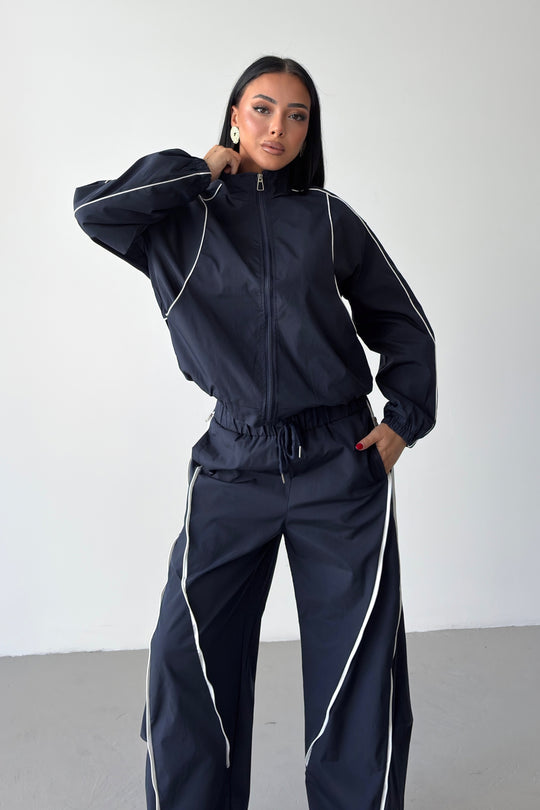 Routines Striped Zippers Tracksuit - Blue 2611