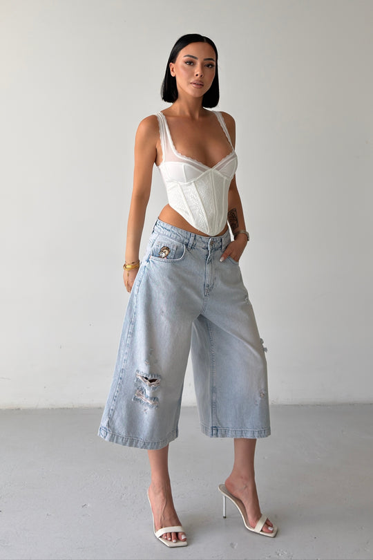 Routines Teddy Detail Baggy Jorts 4994