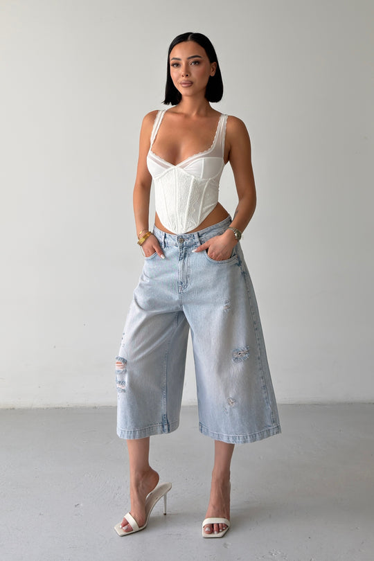 Routines Teddy Detail Baggy Jorts 4994