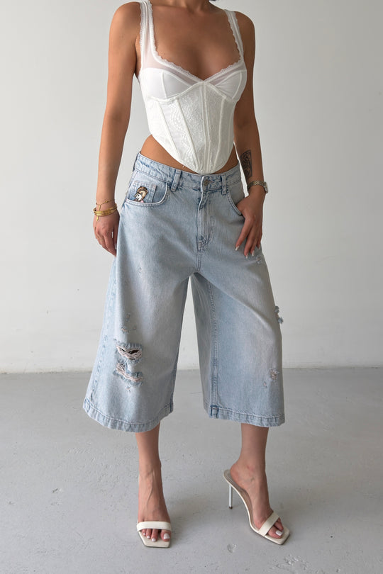 Routines Teddy Detail Baggy Jorts 4994