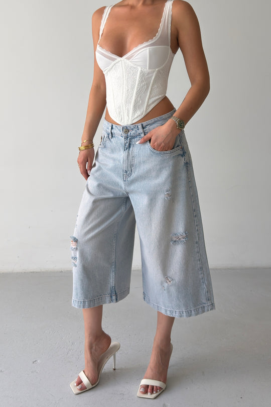 Routines Teddy Detail Baggy Jorts 4994