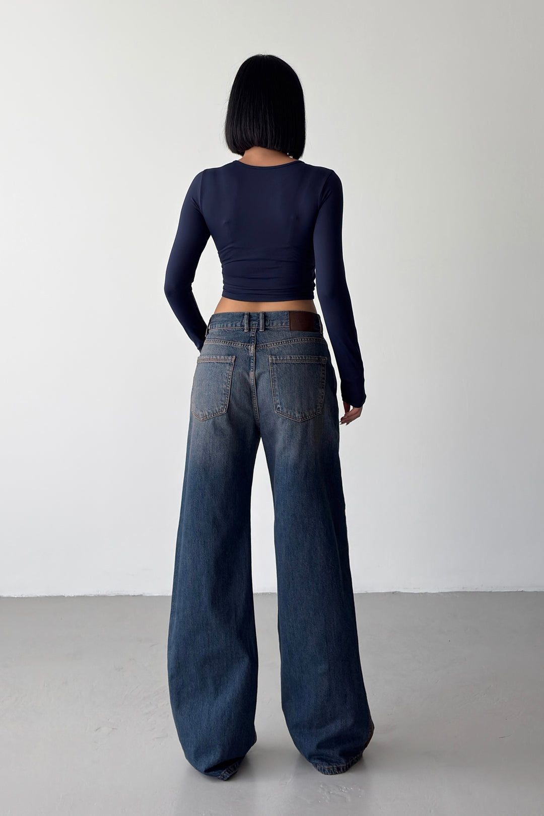 Routines Two-tone Straight Jeans 5580