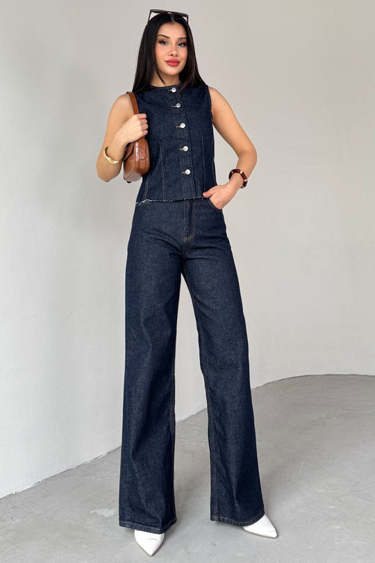Routines Two Piece Denim Vest Set 0199 - ROUTINES
