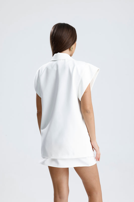 Routines Two Piece Gilet Set - White 905211 - ROUTINES