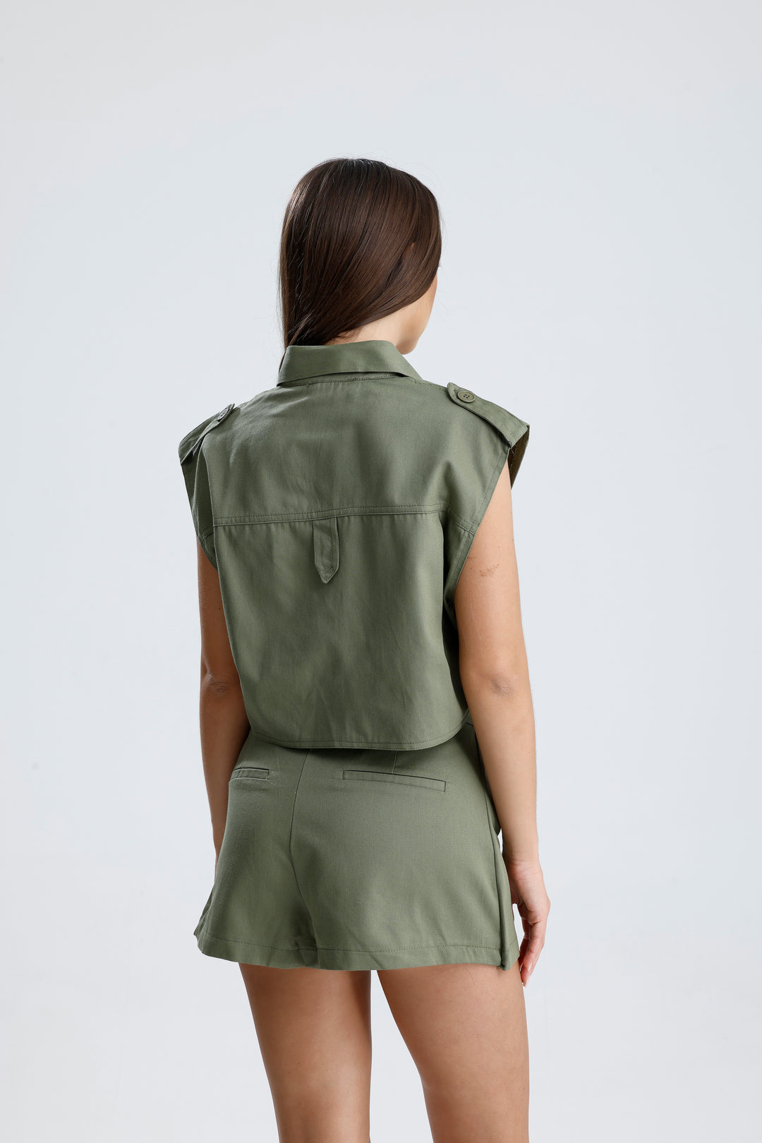 Routines Two Piece Skort Set - Army Green 25101 - ROUTINES