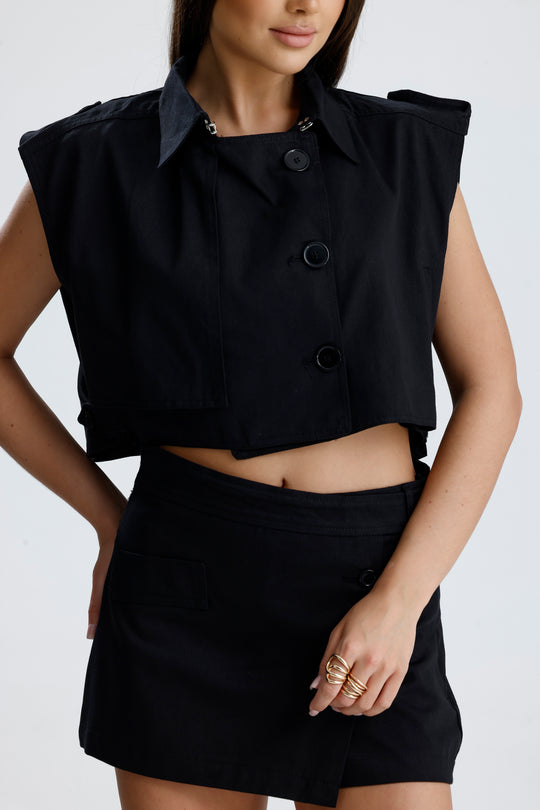 Routines Two Piece Skort Set - Black 25101 - ROUTINES