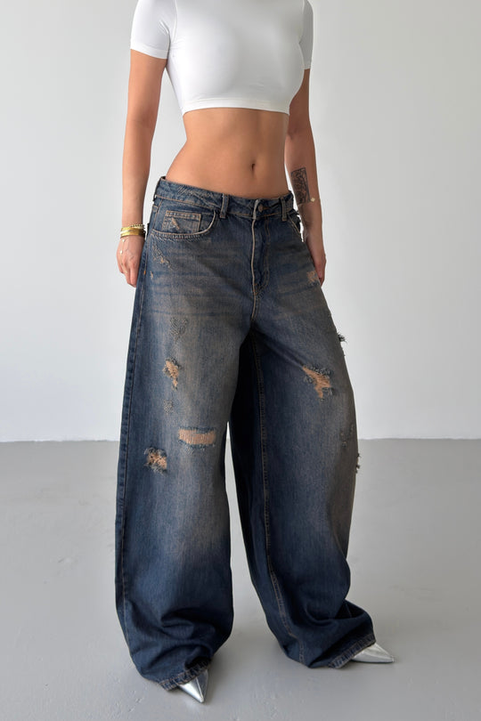 Routines Vintage Balloon Baggy Jeans 5361 - ROUTINES