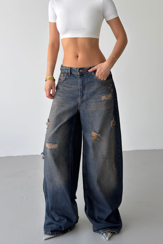 Routines Vintage Balloon Baggy Jeans 5361 - ROUTINES