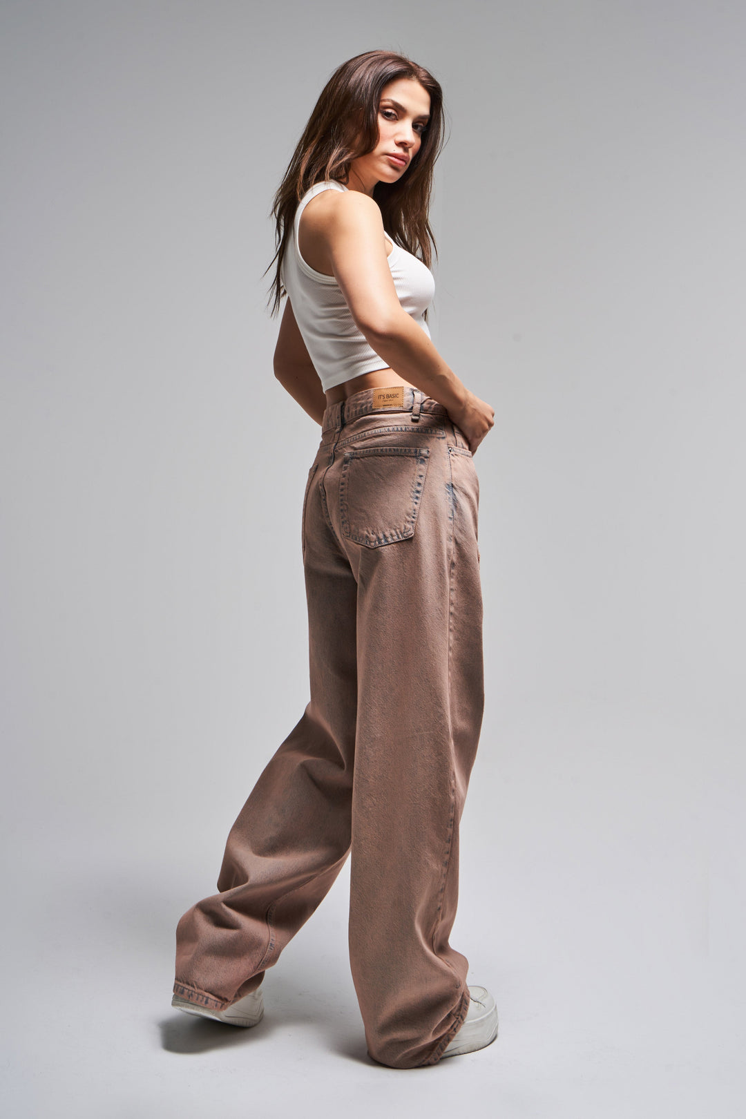 Routines Vintage Loose Ripped Straight Jeans 3259 - ROUTINES