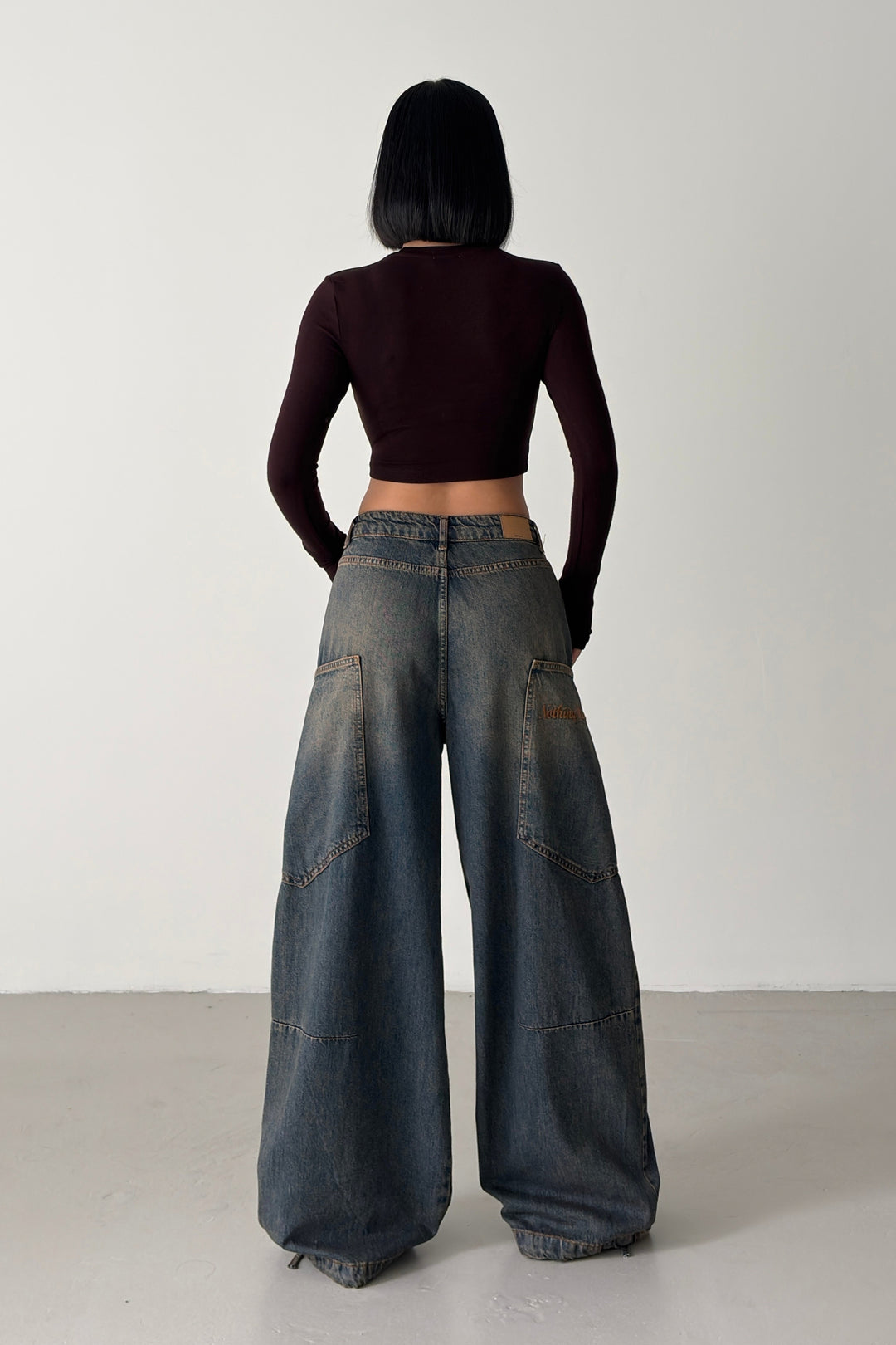 Routines Vintage Side Pockets Baggy Jeans 5610