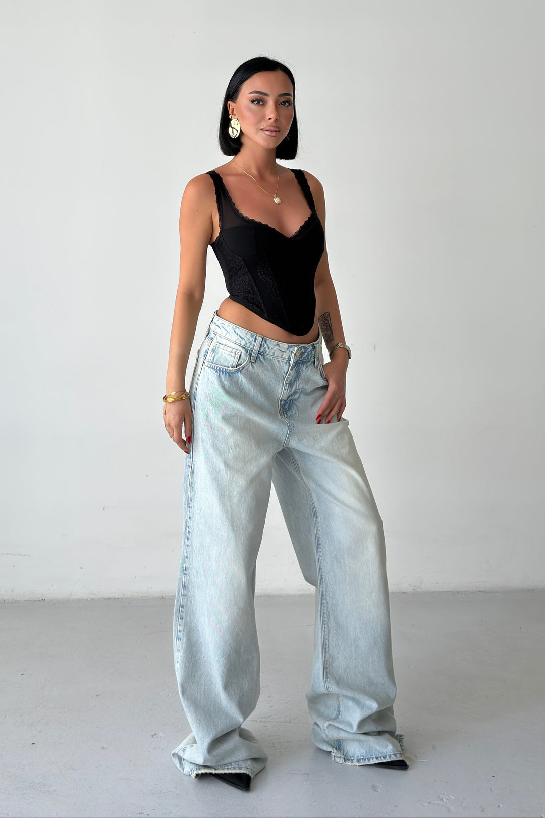 Routines Vintage Wash Baggy Jeans 2009-1 - ROUTINES