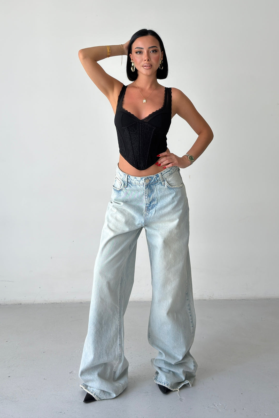 Routines Vintage Wash Baggy Jeans 2009-1 - ROUTINES