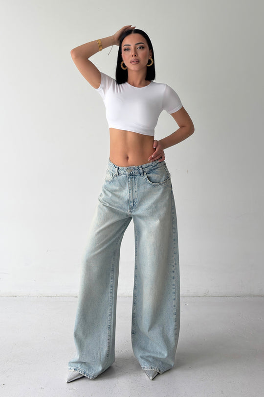 Routines Vintage Wash Baggy Jeans 3311-4S6 - ROUTINES