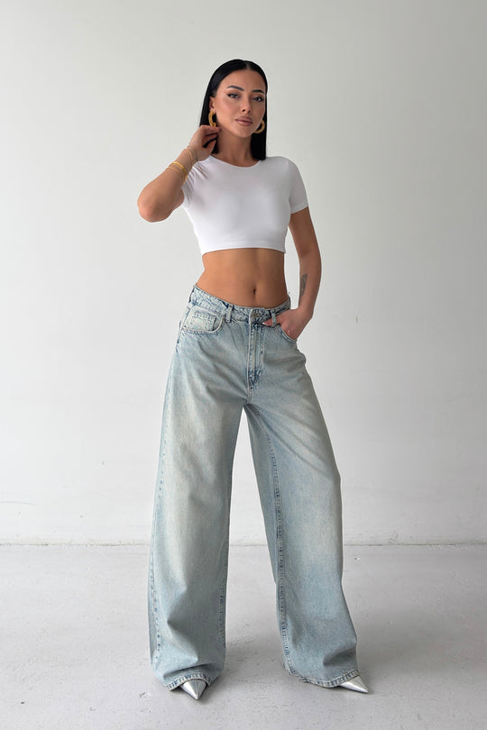 Routines Vintage Wash Baggy Jeans 3311-4S6 - ROUTINES