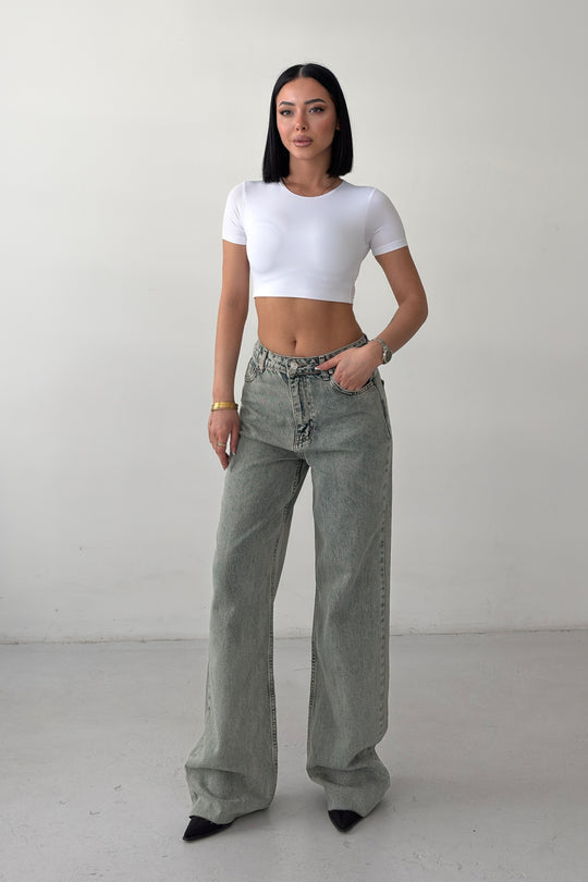 Routines Vintage Wash Straight Jeans 7937 - ROUTINES