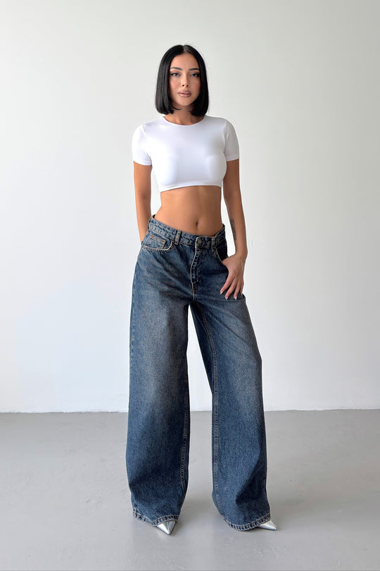 Routines Vintage Washed Super Baggy Jeans 3311