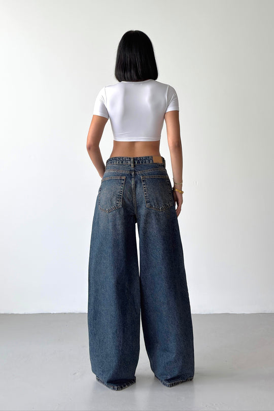 Routines Vintage Washed Super Baggy Jeans 3311