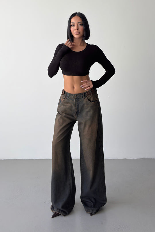 Routines Waist Detail Relaxed Jeans 5529