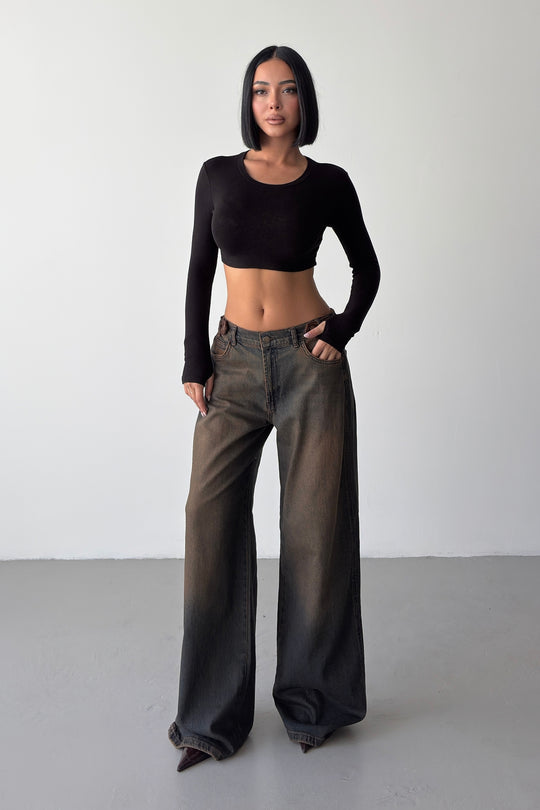 Routines Waist Detail Relaxed Jeans 5529