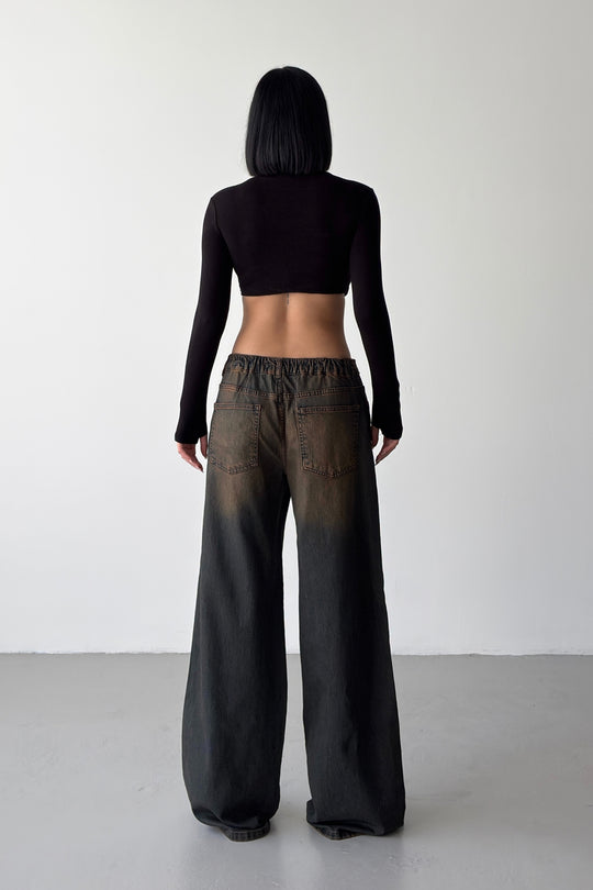 Routines Waist Detail Relaxed Jeans 5529