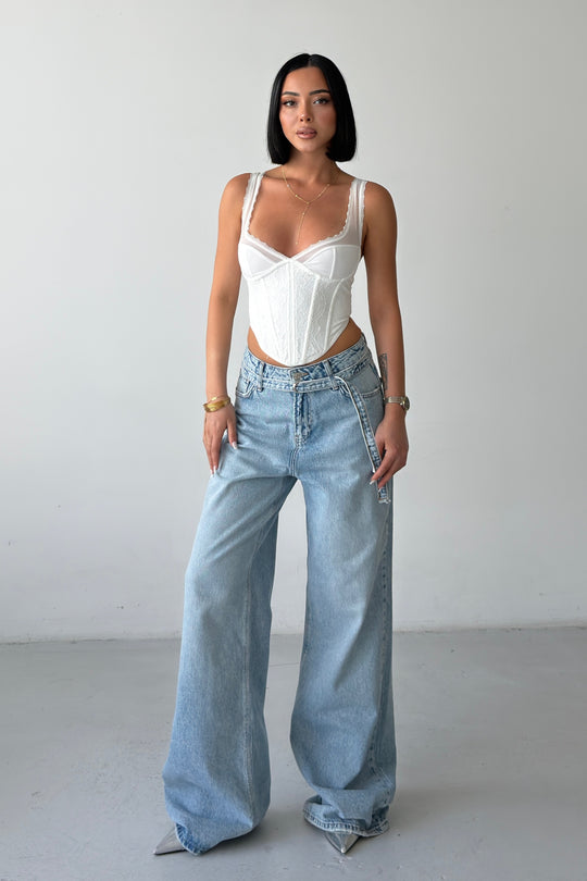 Routines Washed Belted Jeans 2665 - ROUTINES