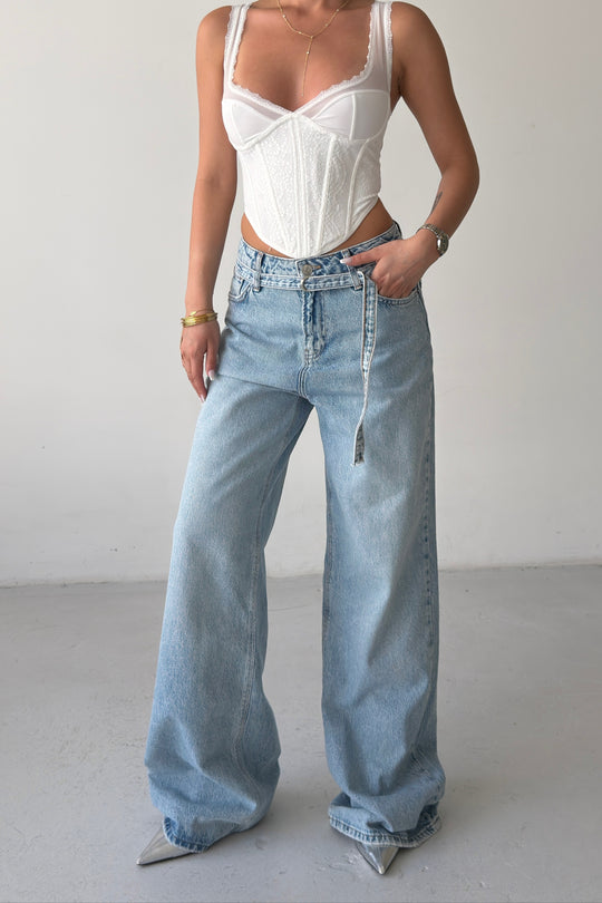 Routines Washed Belted Jeans 2665 - ROUTINES