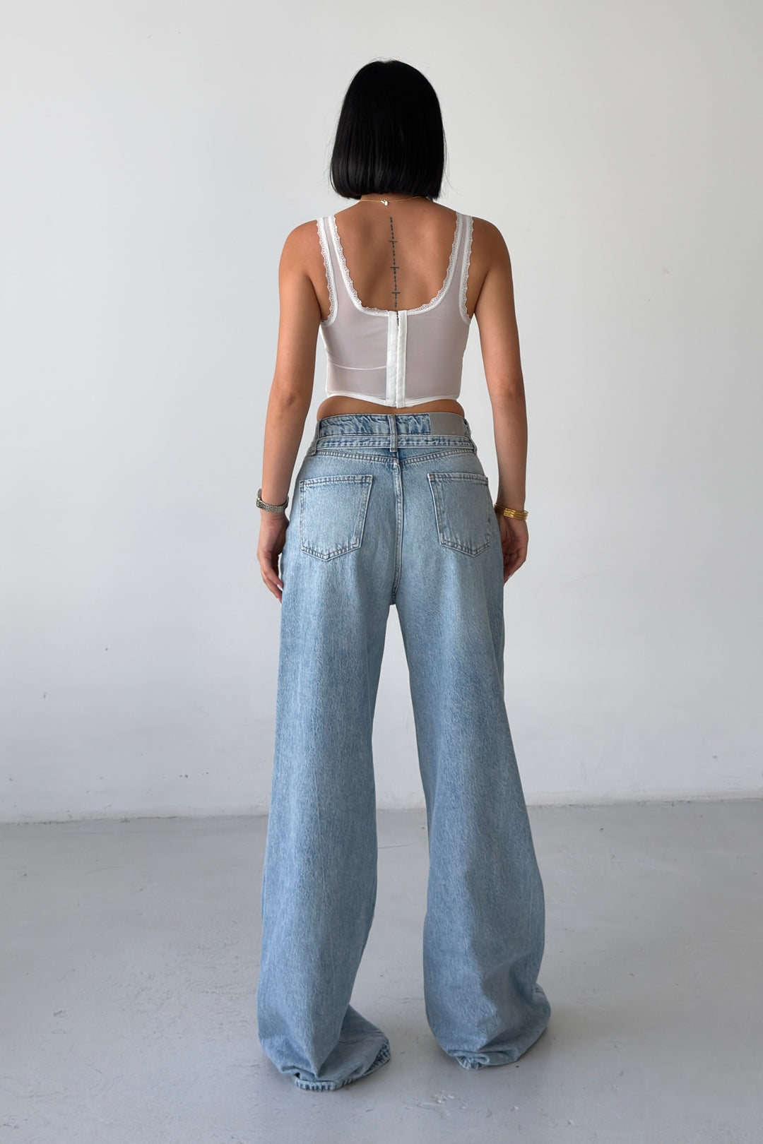 Routines Washed Belted Jeans 2665 - ROUTINES