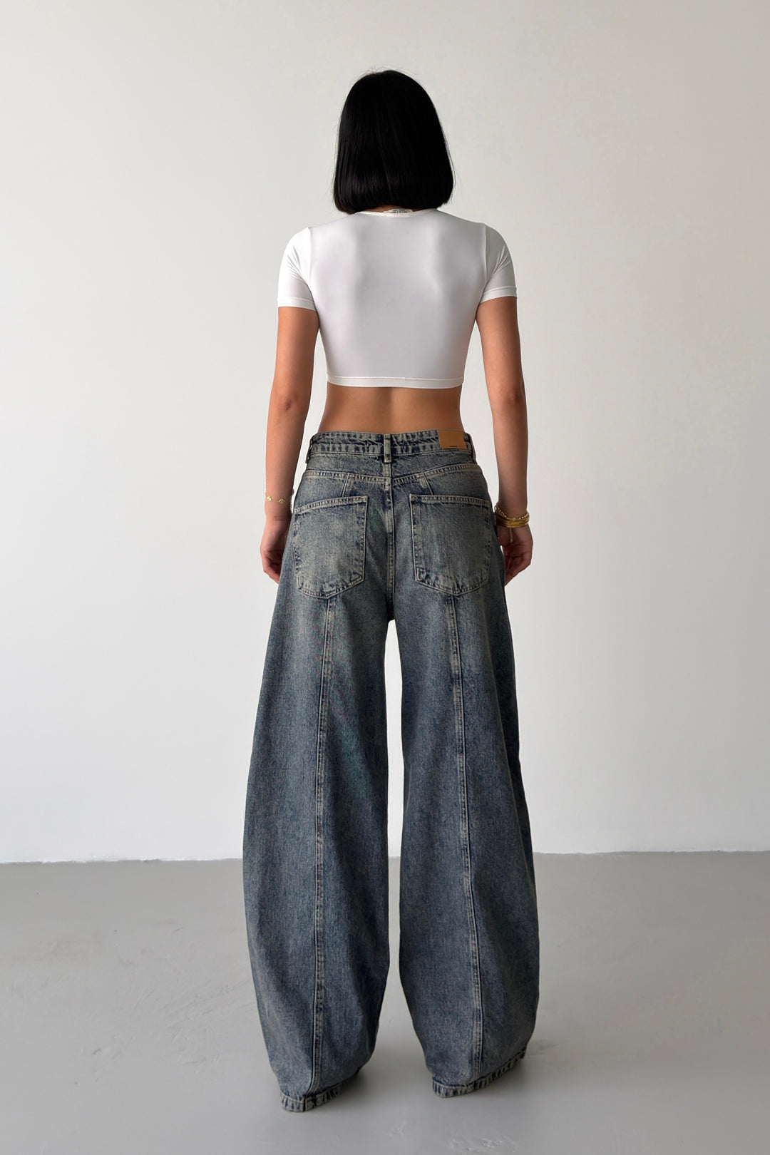 Routines Washed Charms Baggy Jeans 5100 - ROUTINES