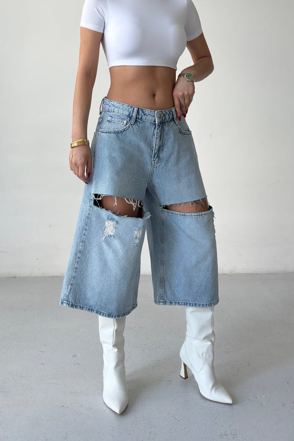 Routines Washed Ripped Detail Jorts 2621 - ROUTINES