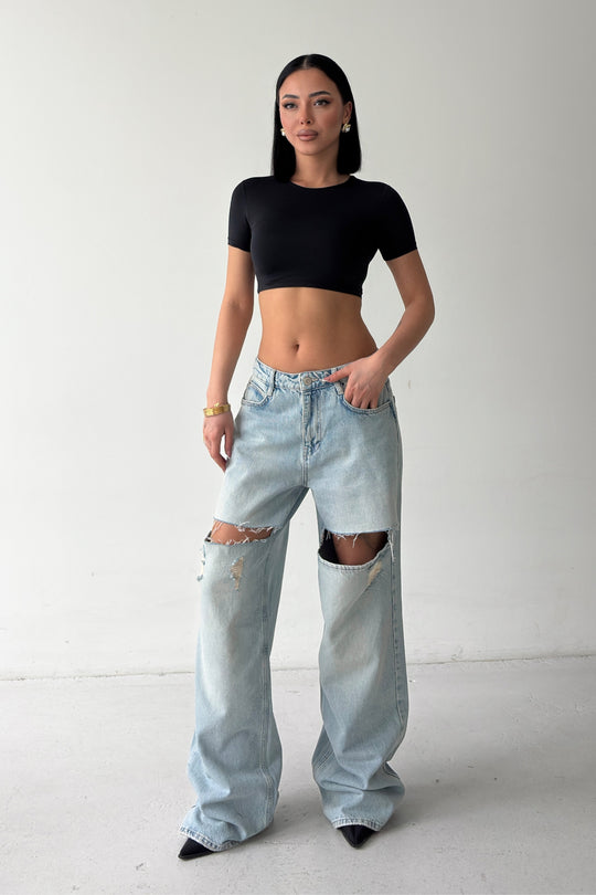 Routines Washed Ripped Jeans 2578 - ROUTINES
