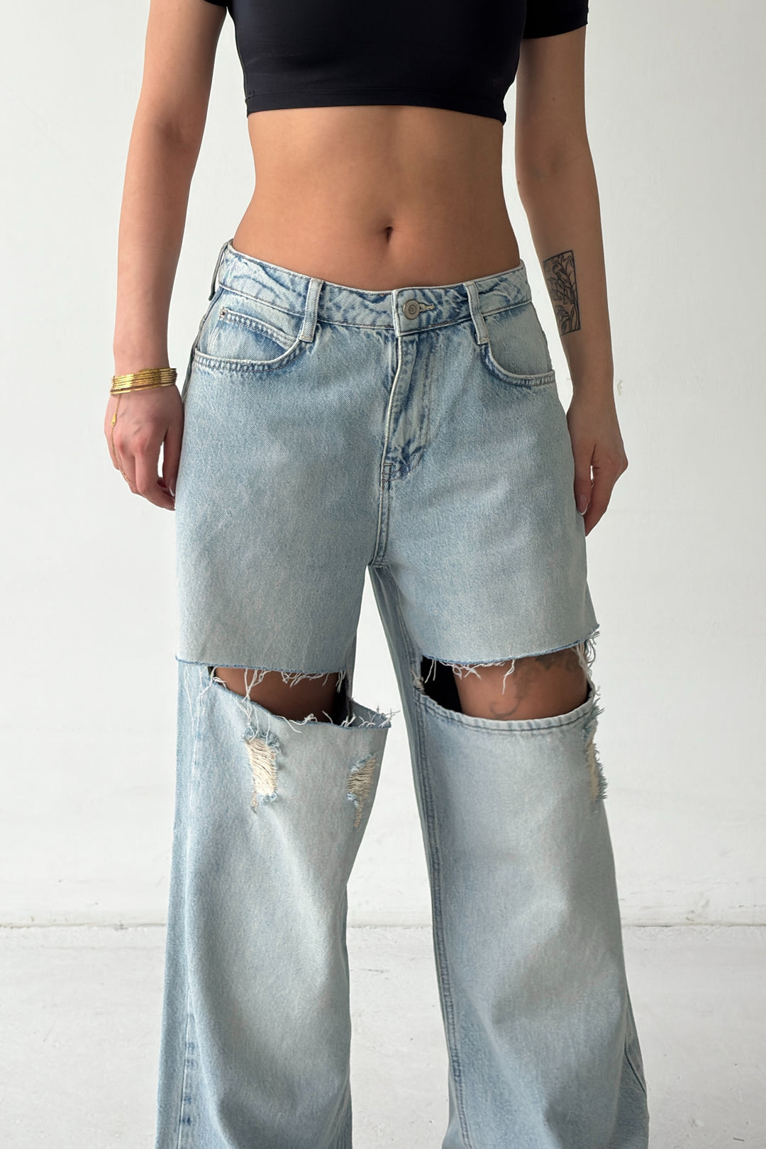 Routines Washed Ripped Jeans 2578 - ROUTINES