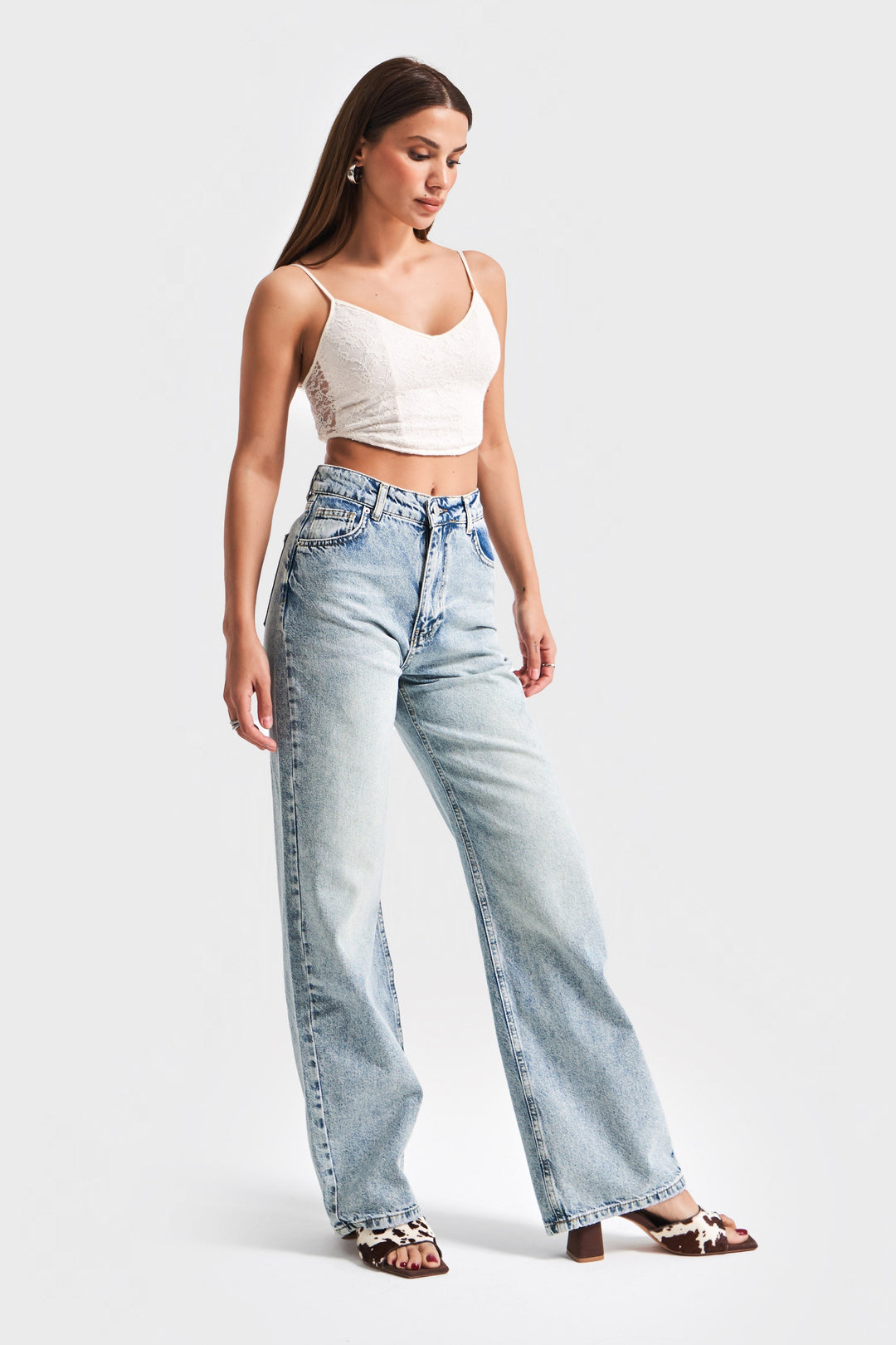Routines Washed Straight Leg Jeans 2478 - ROUTINES