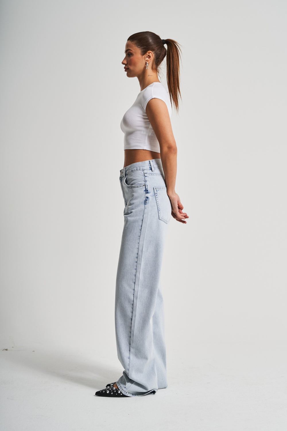 Routines Washed Straight Leg Jeans 3751 Jeans Routines Fashion