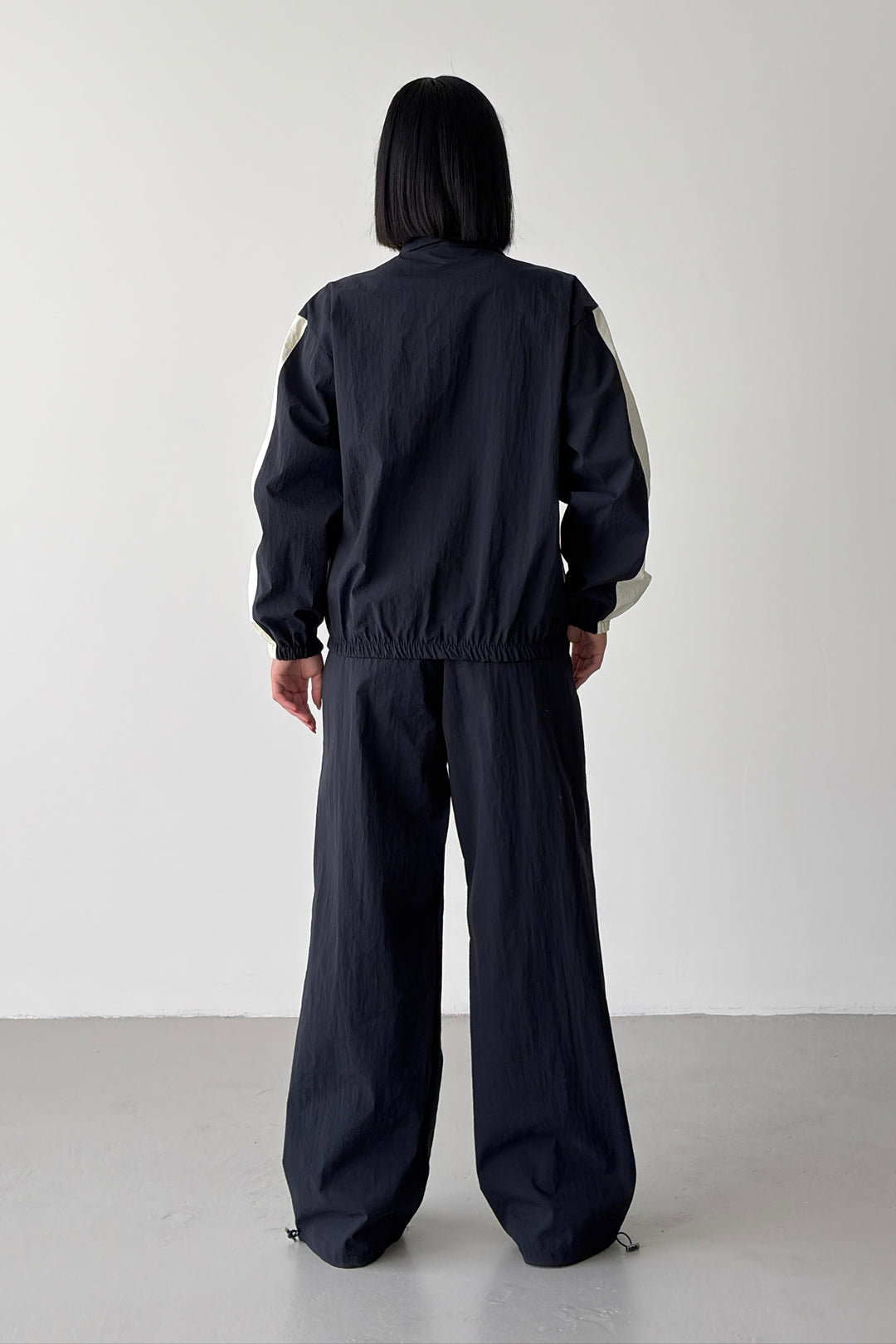 Routines Windbreaker Striped Tracksuit - Dark Blue 7011