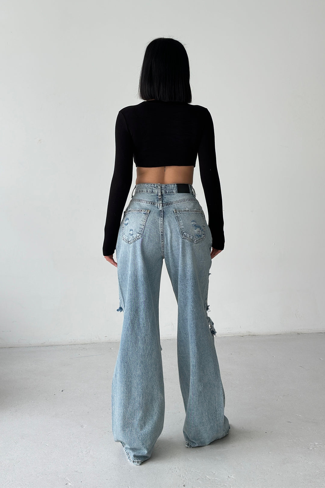 Routines Dirty Wash Ripped Jeans 1364-2 - ROUTINES