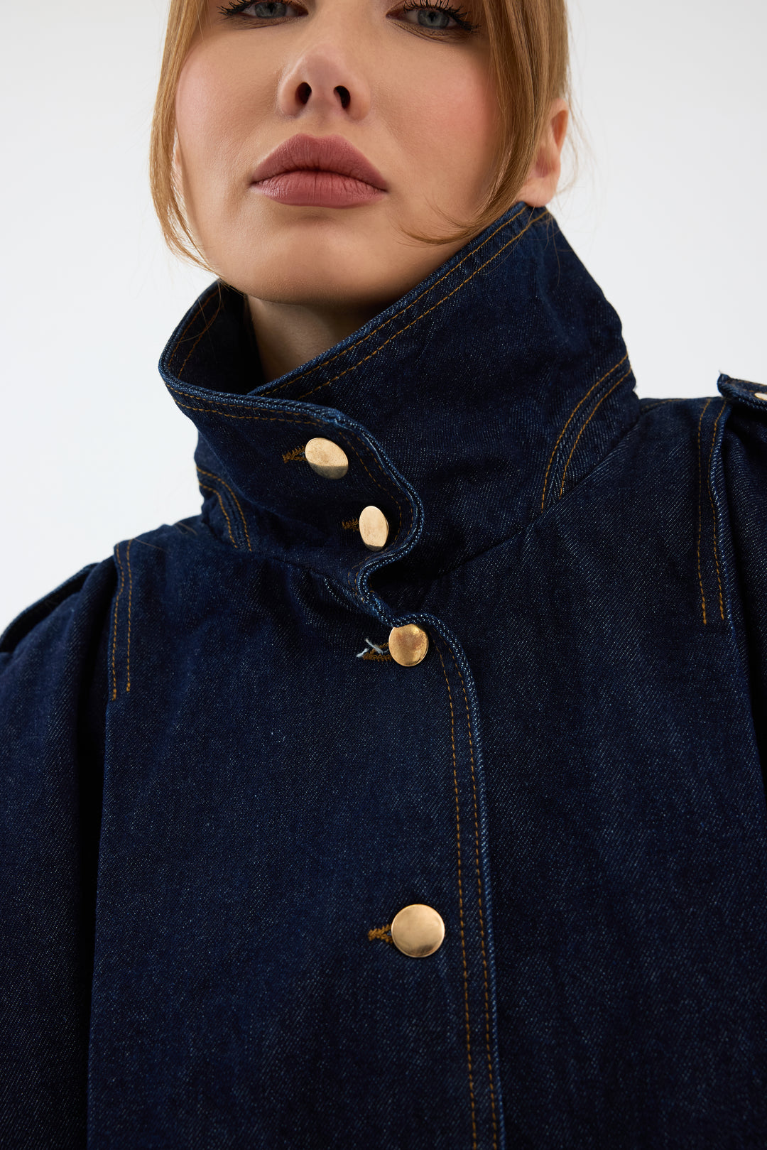 Routines Layer Denim Bomber Jacket 2054 - ROUTINES