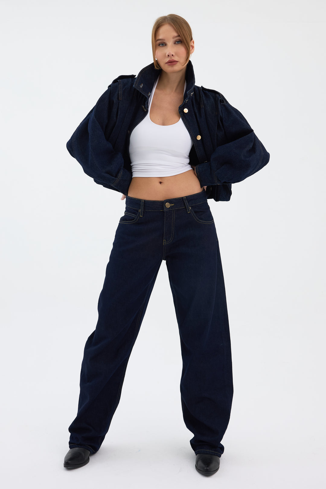 Routines Mid-waist Baggy Jeans 5510 - ROUTINES