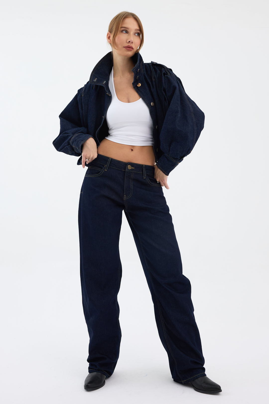 Routines Mid-waist Baggy Jeans 5510 - ROUTINES