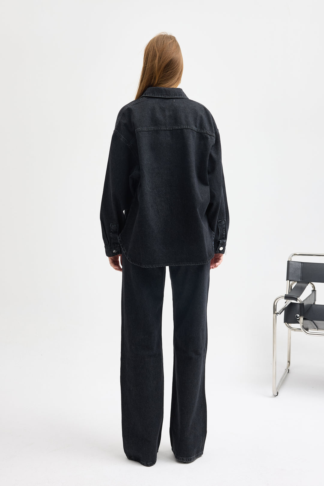 Routines Two Piece Denim Set - Black - Tall 1444-2 - ROUTINES