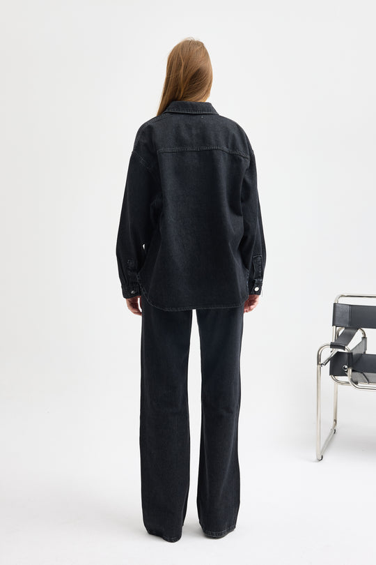 Routines Two Piece Denim Set - Black - Tall 1444-2 - ROUTINES