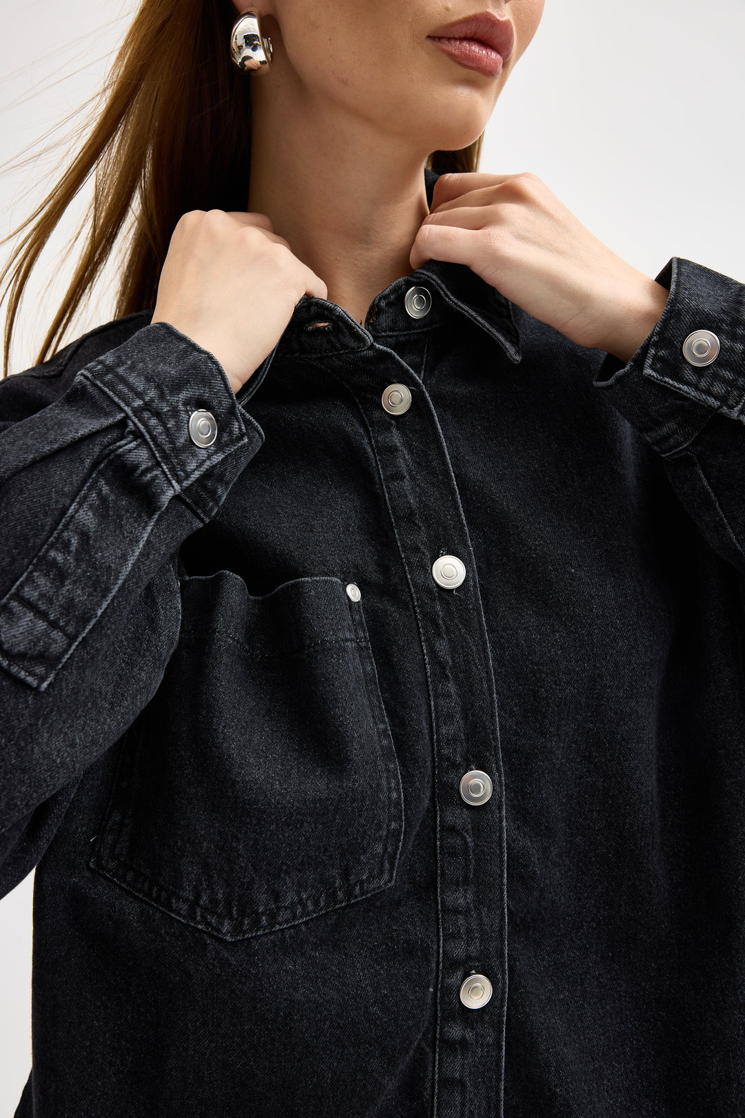 Routines Two Piece Denim Set - Black - Tall 1444-2 - ROUTINES