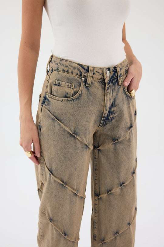 Routines Vintage Detailed Straight Jeans 5265 - ROUTINES