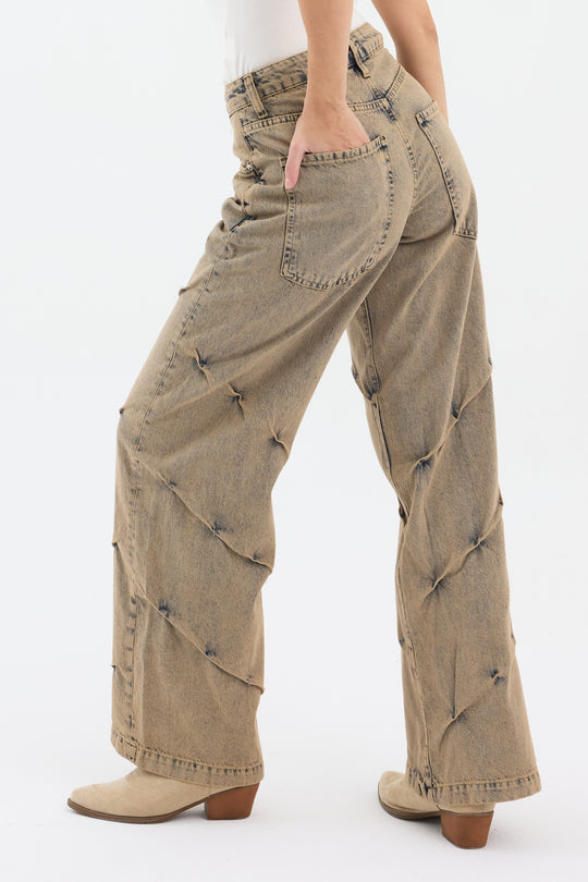 Routines Vintage Detailed Straight Jeans 5265 - ROUTINES