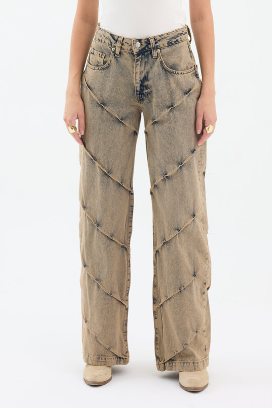 Routines Vintage Detailed Straight Jeans 5265 - ROUTINES